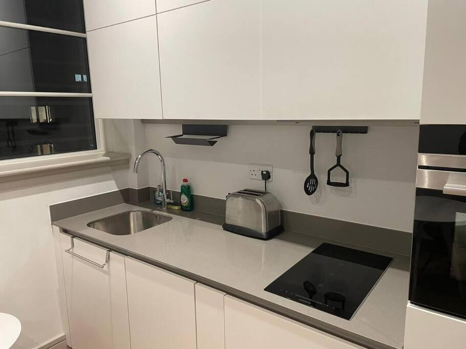 Monthly Stays 1Bed Serviced Studio Apartment Free Wifi & Netflix Whitechapel London Perfect For Solo & Coupled Guests Bagian luar foto